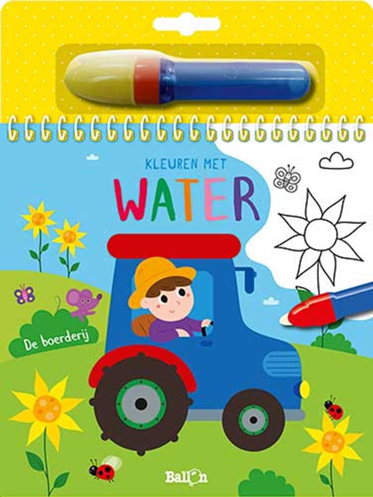 Standard maison d'édition coloriage à l'eau - la ferme
