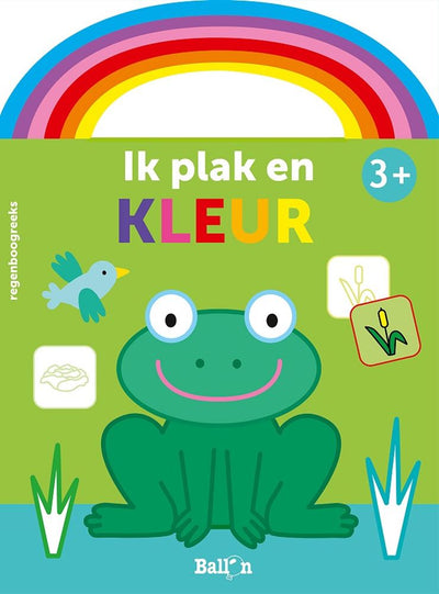 Éditeur standard je colle et colorie - grenouille