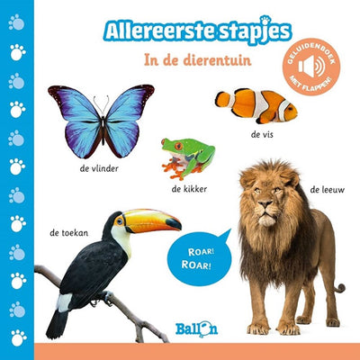 Livre sonore de l'éditeur Standard - au zoo