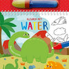Coloriage à l'eau : dinosaures. 4+