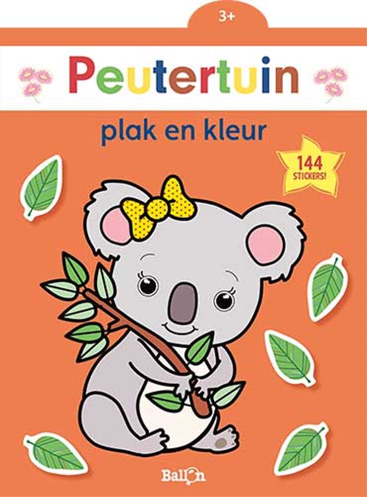 Éditeur standard coller et colorer le koala du jardin des tout-petits 2+