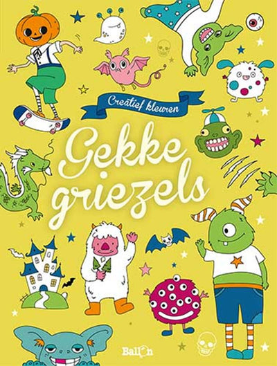 Livre de coloriage de la maison d'édition Standard Crazy Creeps