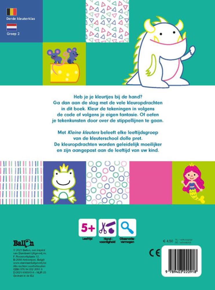 Éditeur standard pour les petits tout-petits, coloriage amusant 5+