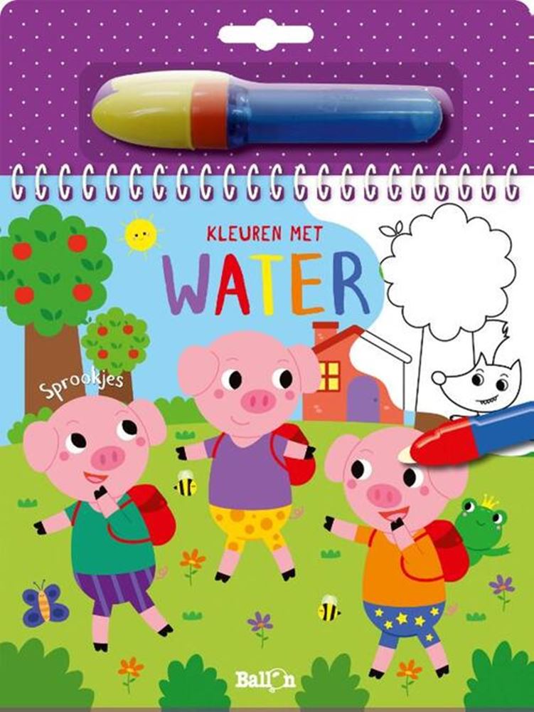 Standard maison d'édition coloriage à l'eau - contes de fées