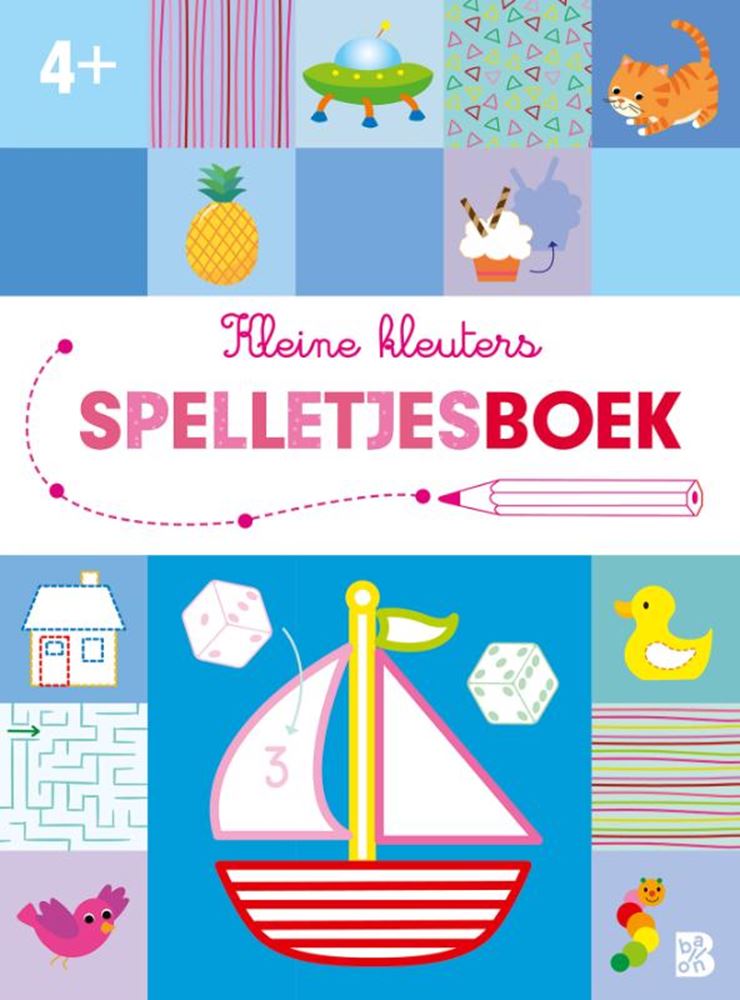 Livre de jeux pour petits tout-petits de l'éditeur standard 4+