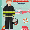 Mini livre d'autocollants d'habillage éditeur standard - métiers