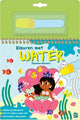 Coloriage avec des sirènes d'eau 3+