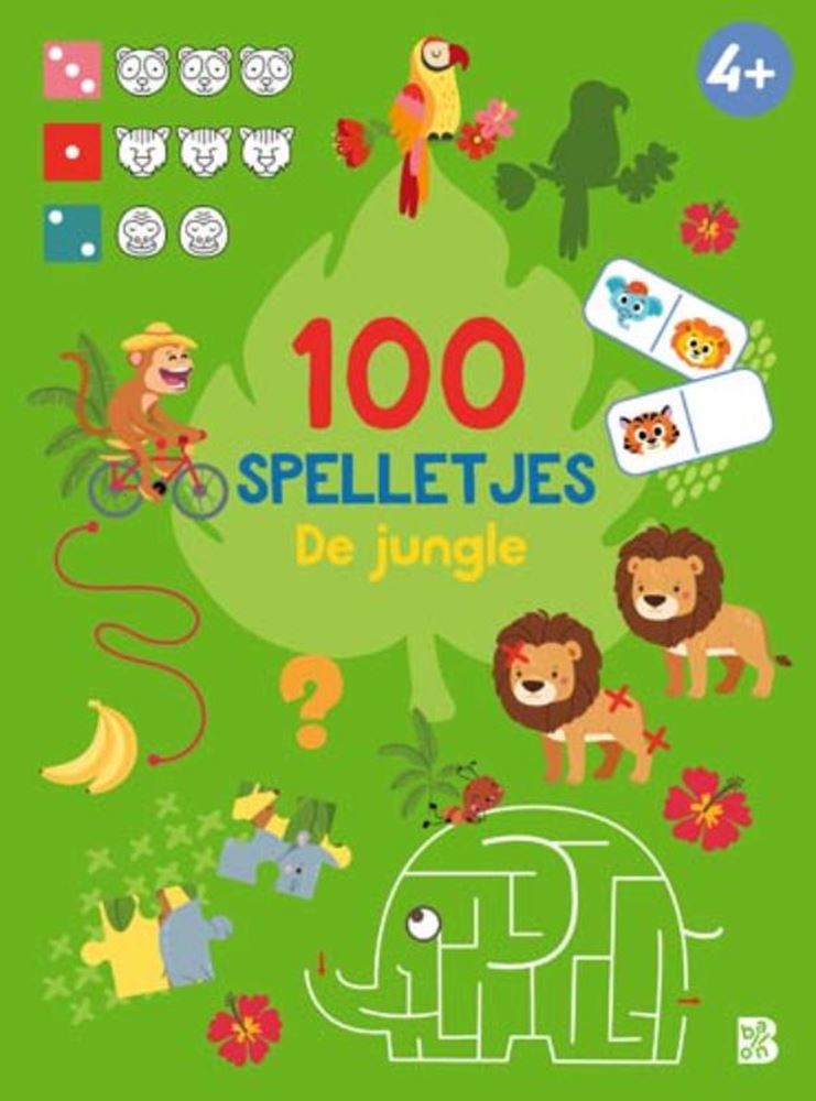 100 jeux : la jungle 4+