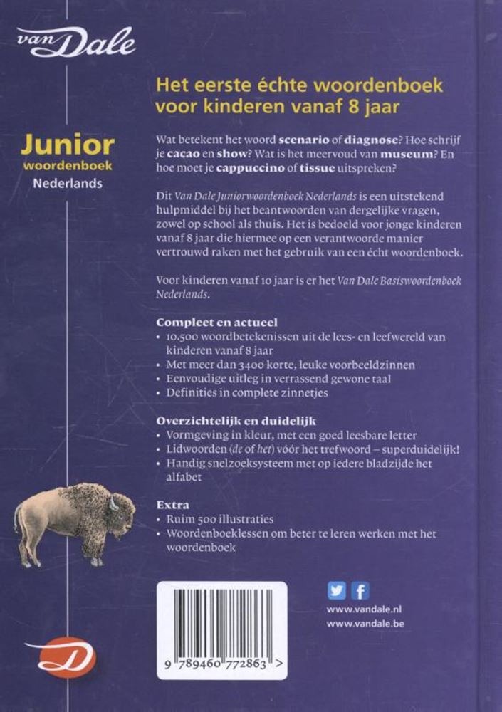 Dictionnaire néerlandais Van Dale junior.