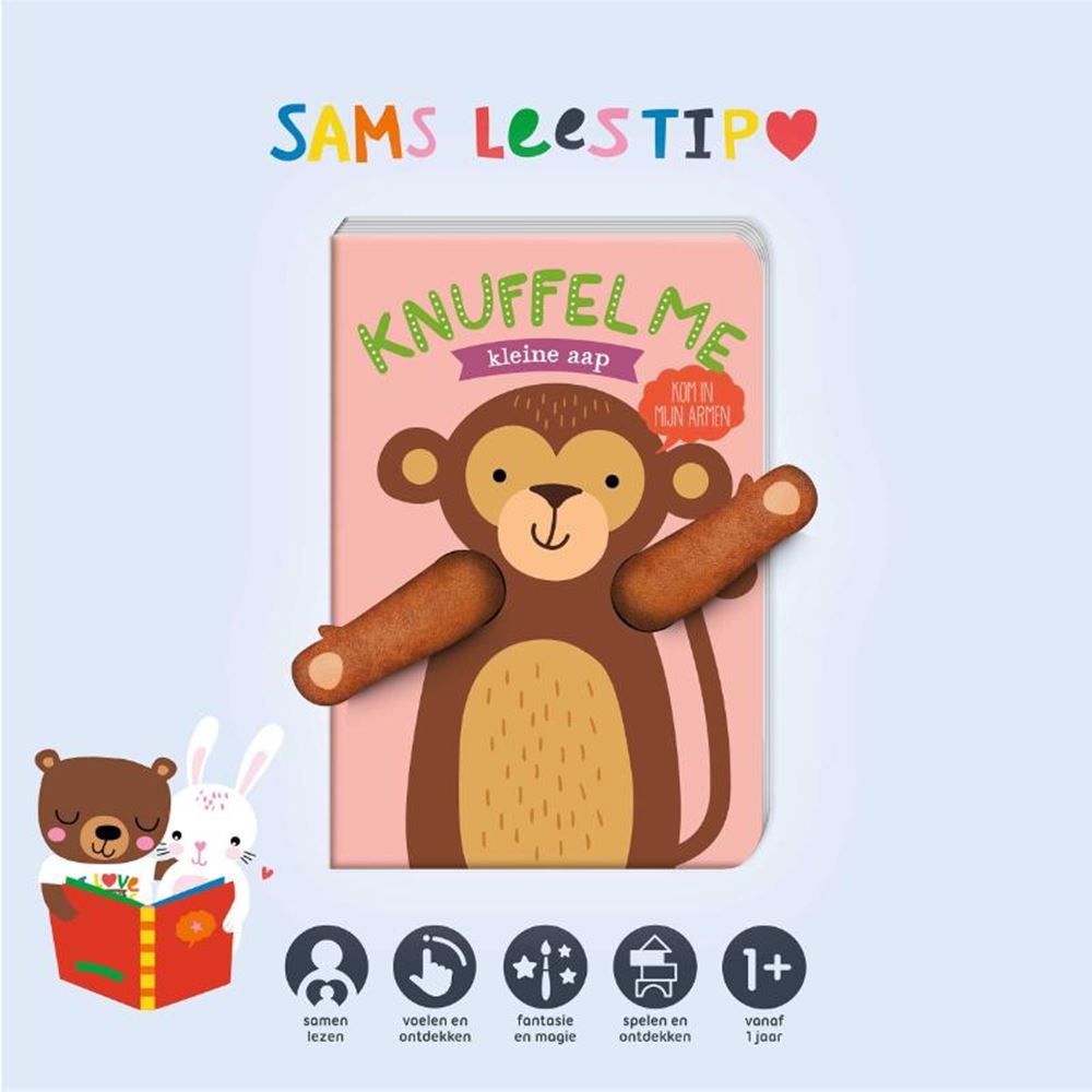 Embrasse-moi petit singe (carton)