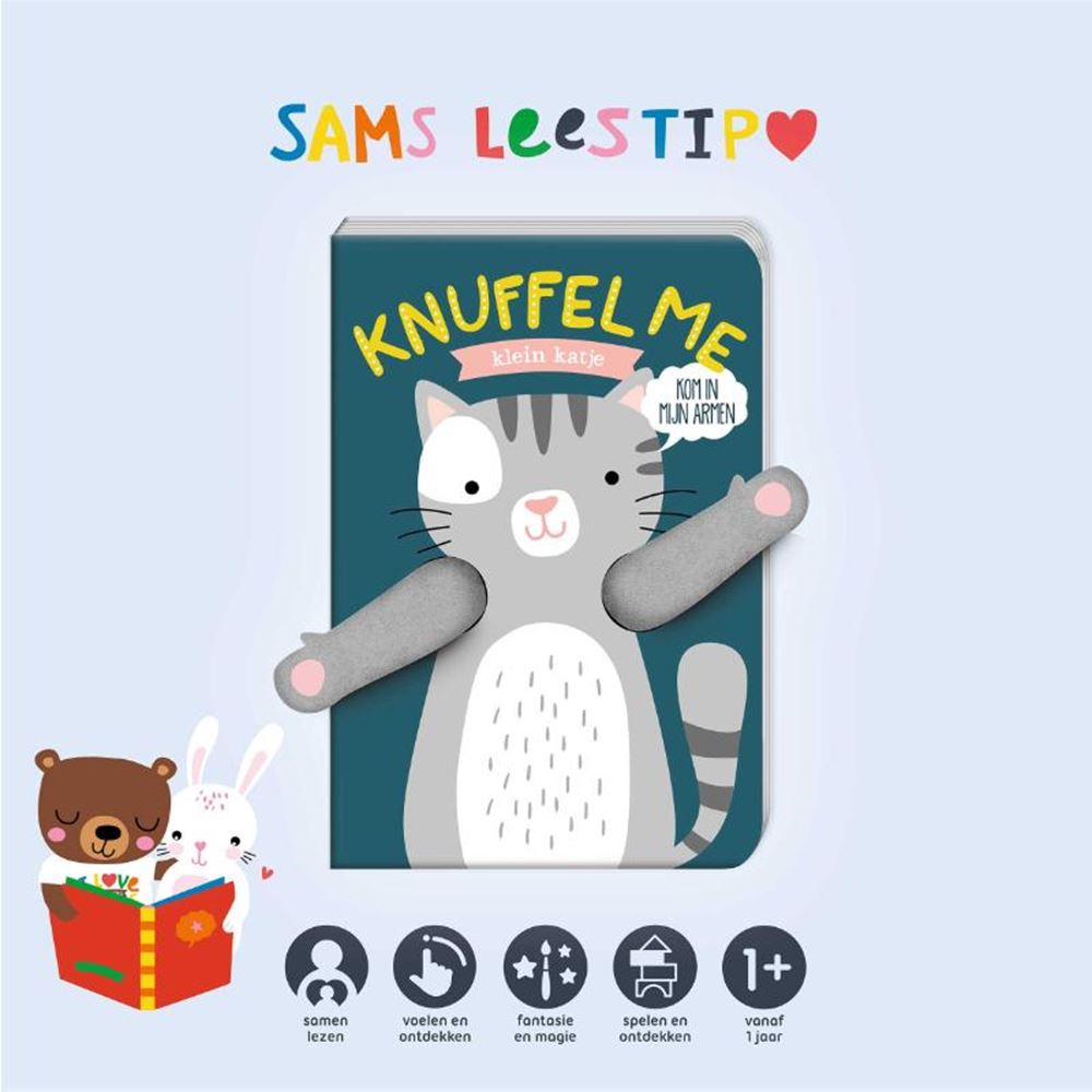 Livret de livres d'images serre-moi dans mes bras - petit chaton