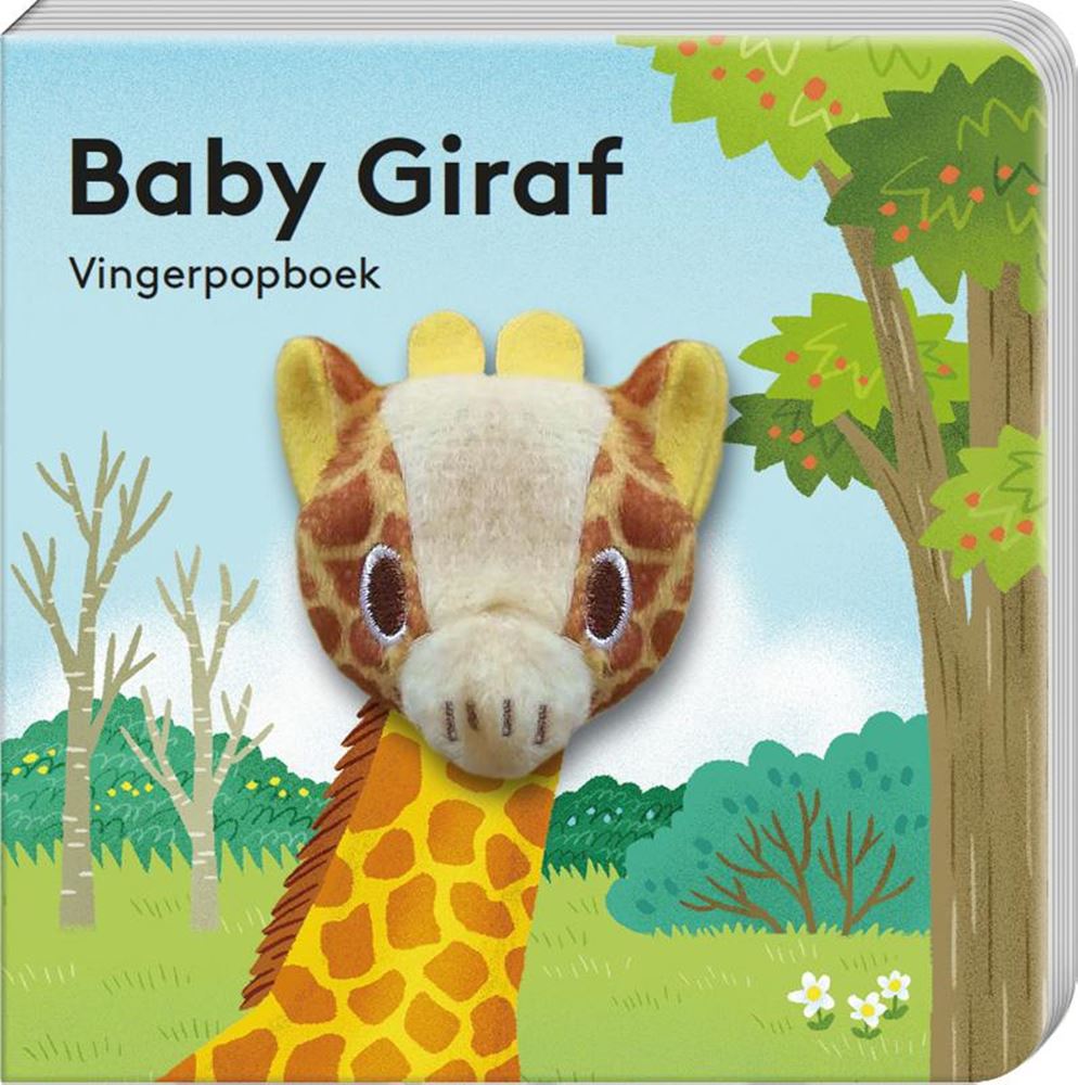 Livre de marionnettes à doigts : bébé girafe 2+