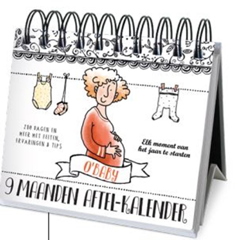 Imagebooks o'baby Calendrier compte à rebours de 9 mois