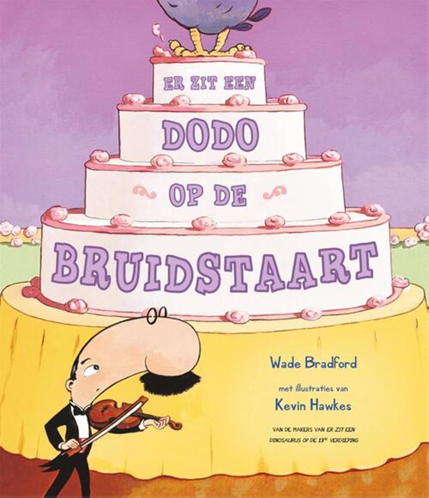 Il y a un dodo sur le gâteau de mariage. 4+