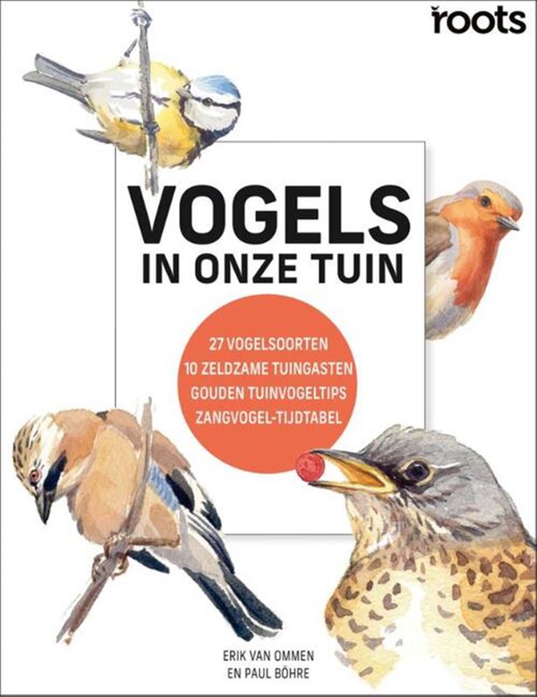 Oiseaux dans notre jardin. 27 espèces d'oiseaux, 10