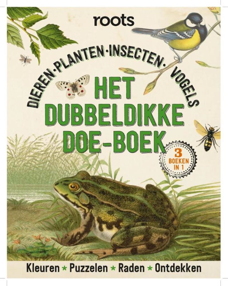 Le cahier d'activités double épaisseur. animaux-plantes