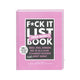 Livres d'images, livre de liste de f*ck it pour les mamans