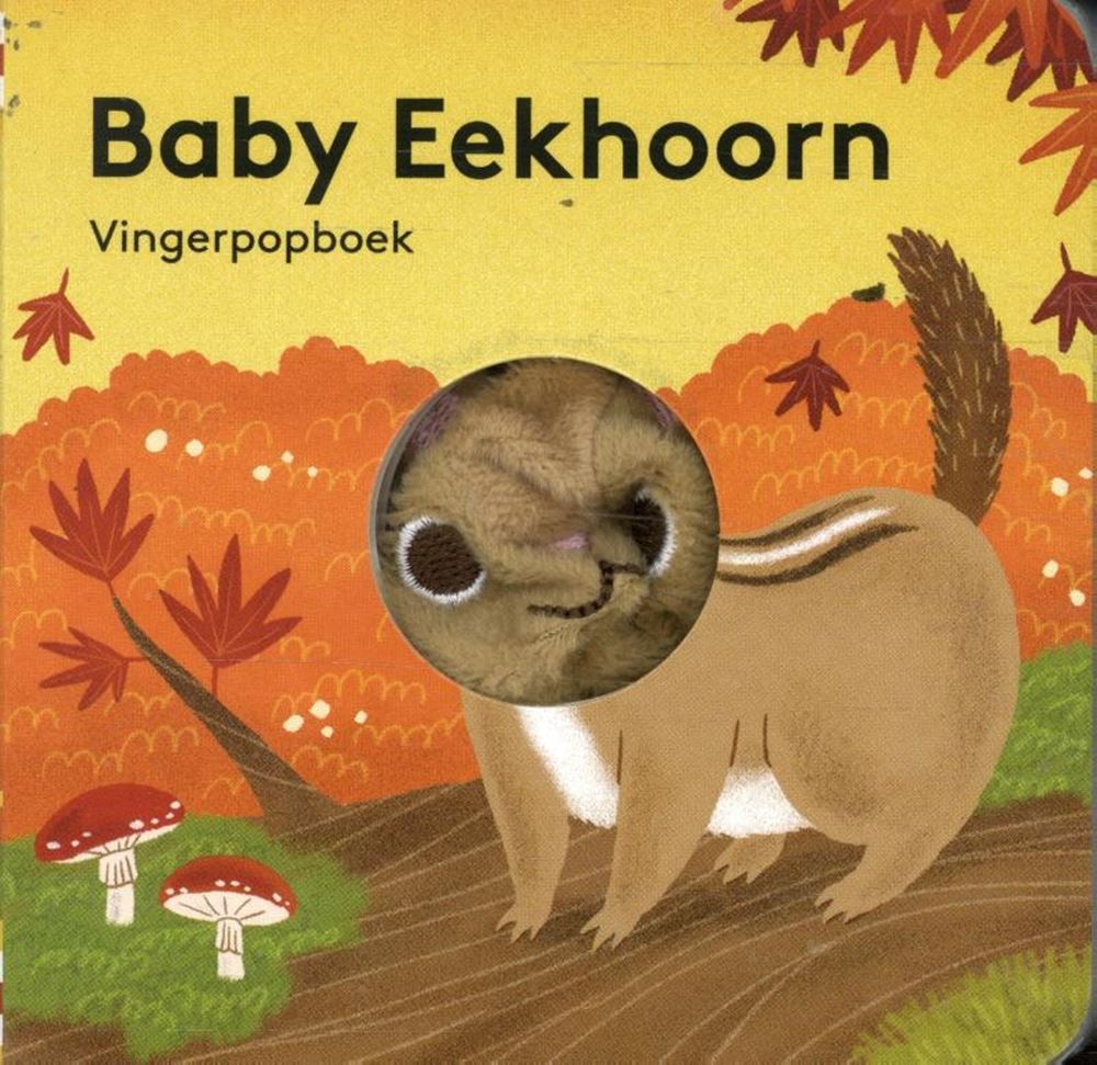 Livres d'images livre de marionnettes à doigt bébé écureuil de la forêt