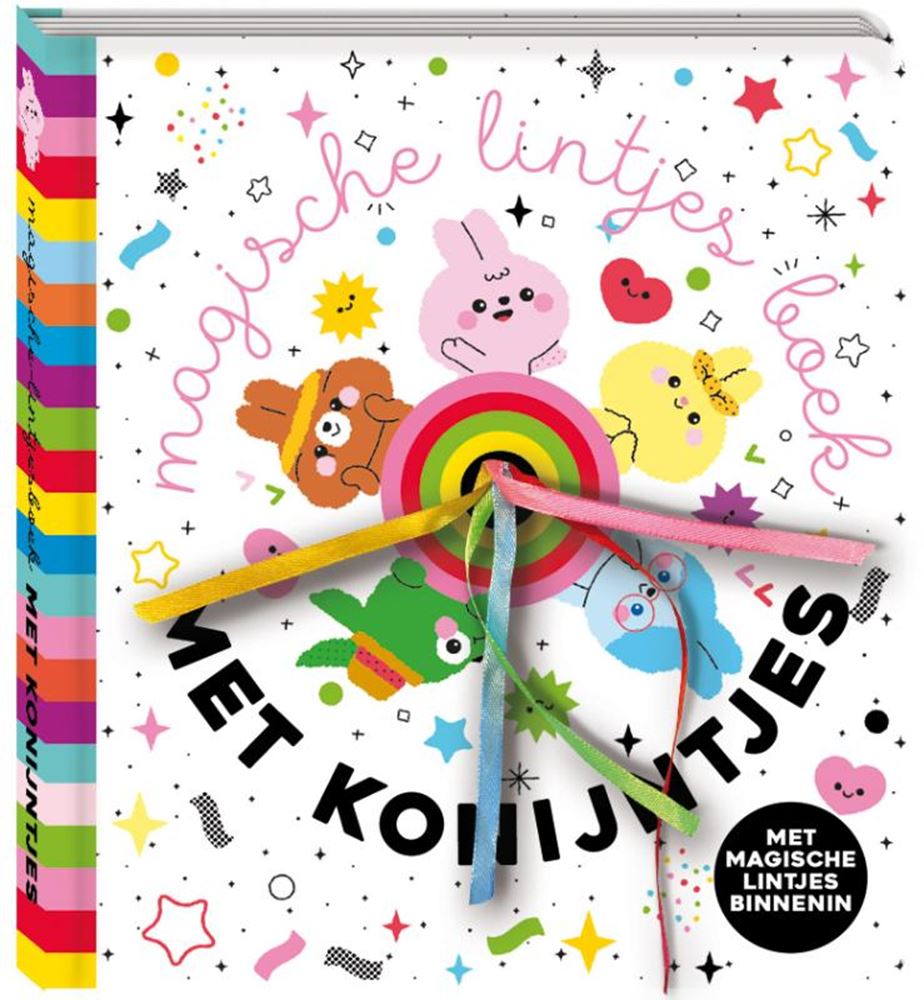 Livre de ruban magique avec des lapins. 3+