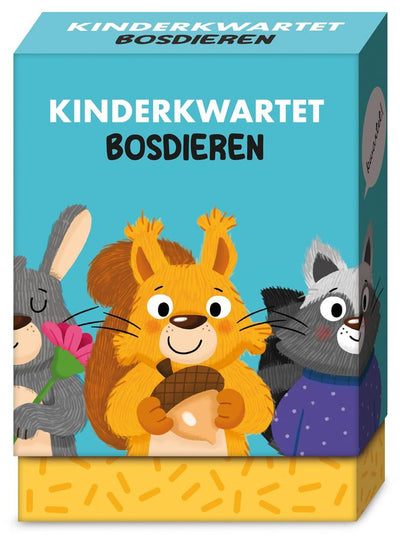 Quatuor d'images pour enfants - animaux de la forêt