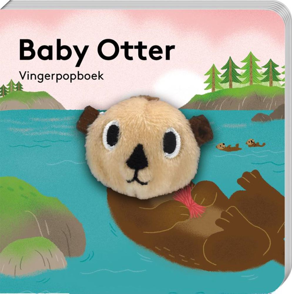 Livres d'images livre de marionnettes à doigt animal aquatique bébé loutre