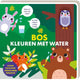 Livres d'images à colorier avec de l'eau - forêt