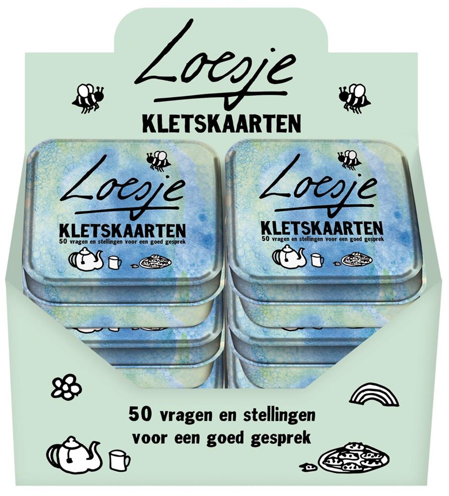 Display loesje - cartes de chat 1 x 6 ex.
