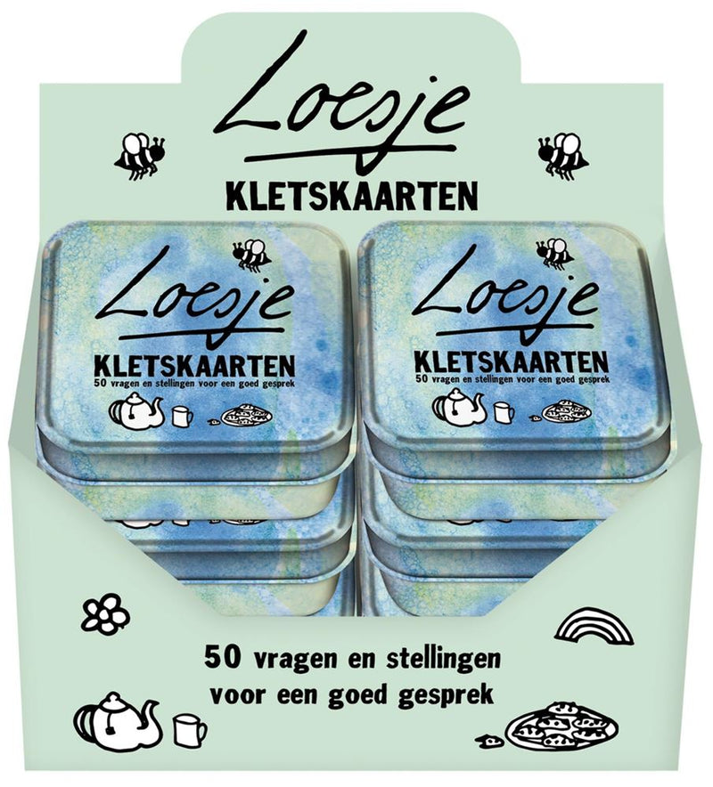 Display loesje - cartes de chat 1 x 6 ex.