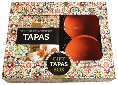 Imagebooks book gift box tapas with 2 bowls