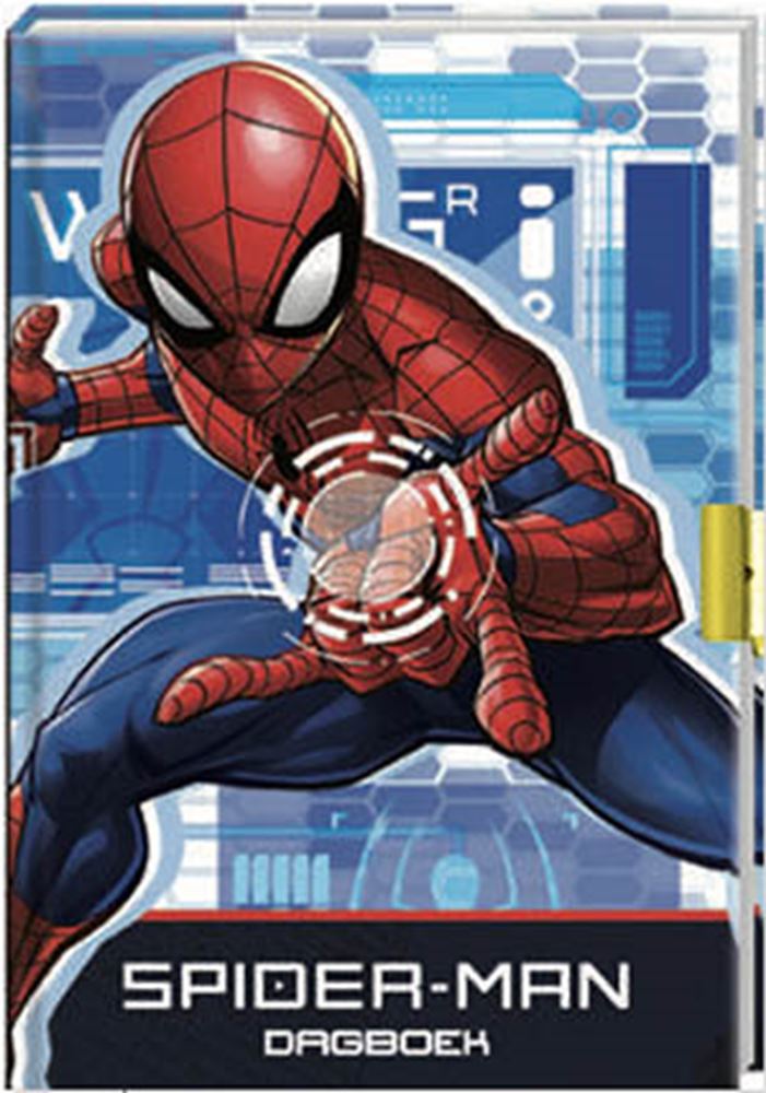 Journal Interstat avec serrure Spiderman