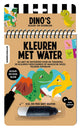 Livres d'images à colorier avec de l'eau - dinosaures