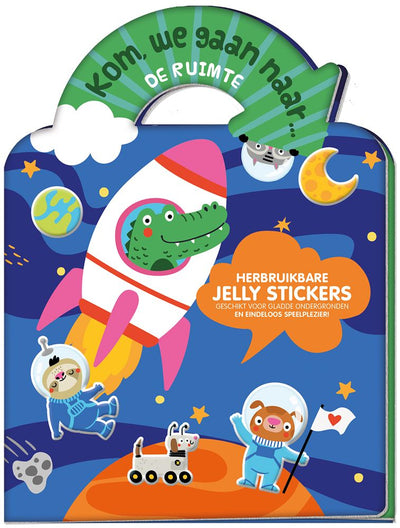 Livre d'autocollants Jelly - allez, nous allons...
