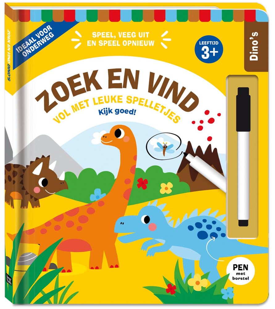 Chercher et trouver - dinosaures 4+