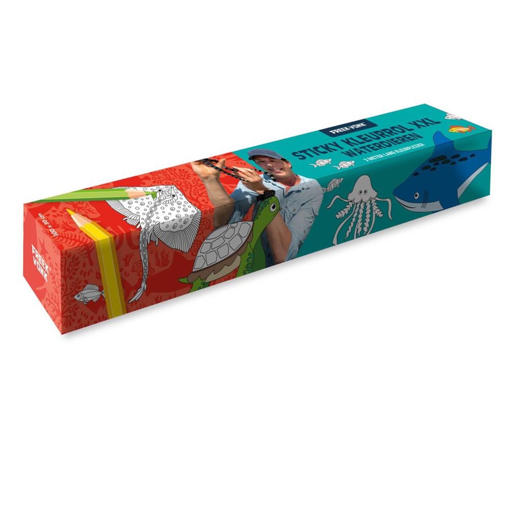 Livres d'images freek spark sticky coloriage parchemin animaux aquatiques