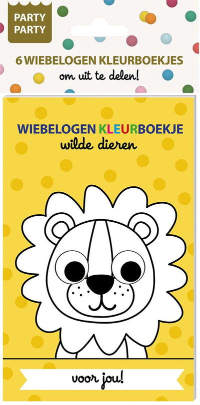 Ty par par 6 livres de coloriage yeux écarquillés -