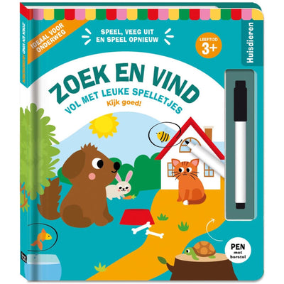 Livres d'images chercher et trouver - animaux 3+