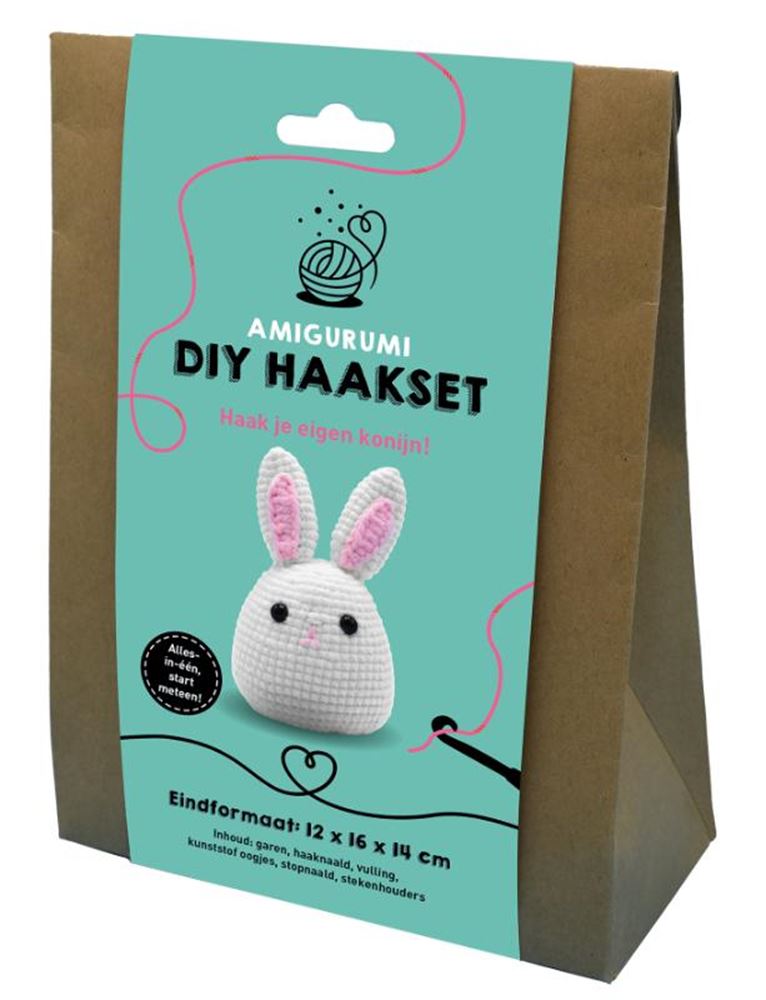 Amigurumi diy crochet set - lapin 6+