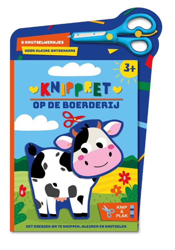 Livres d'images découpant Fun the Farm - 8 bricolages