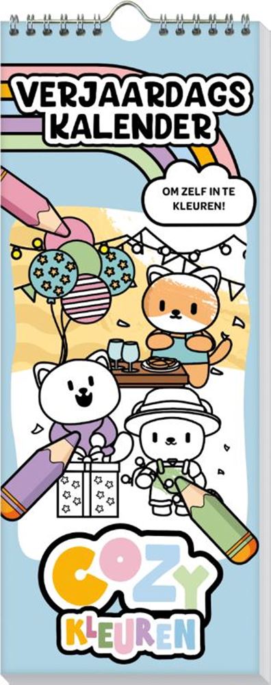 Calendrier d'anniversaire - cosy -