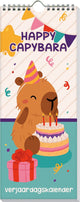 Calendrier d'anniversaire - capybara alle