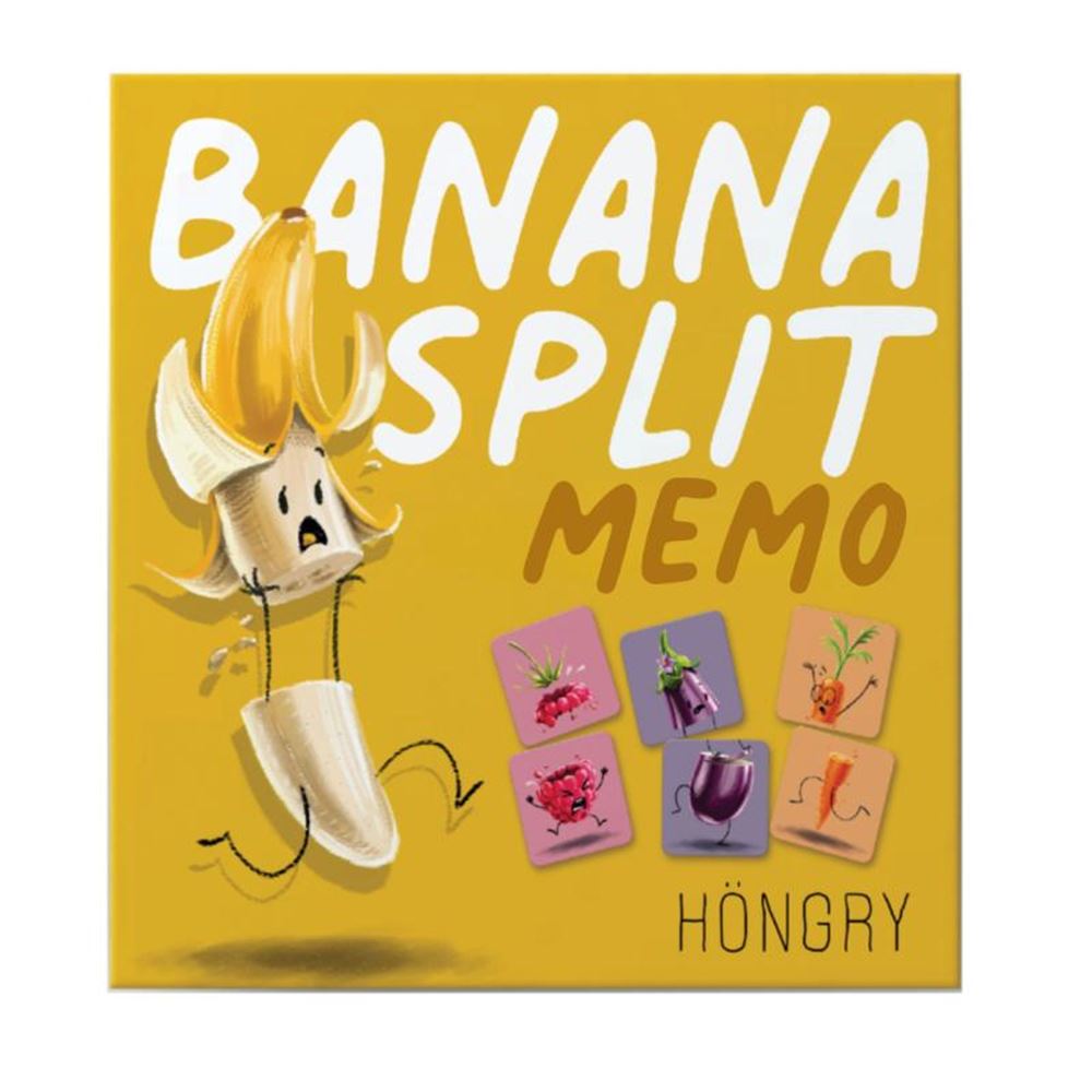 Höngry Banana Split, jeu de mémoire. 3+