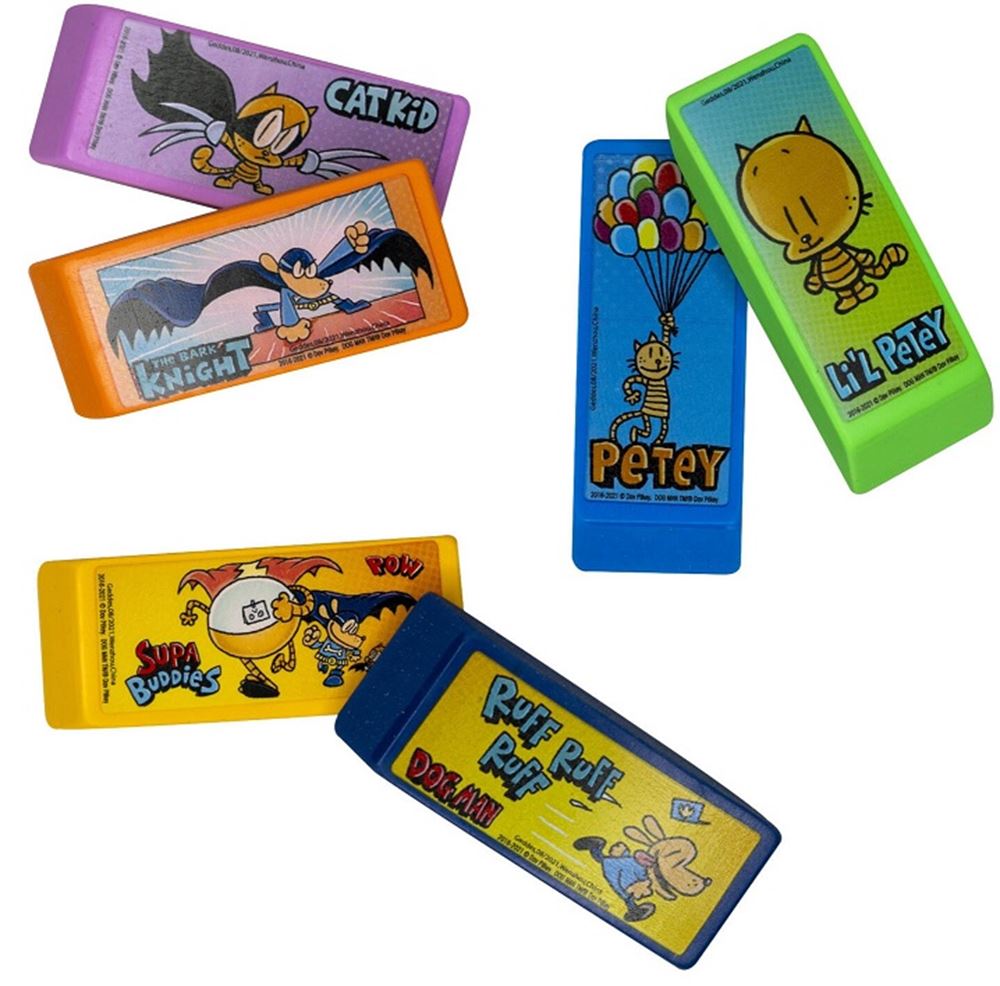 Gommes homme chien. 24 pièces. 6 cul