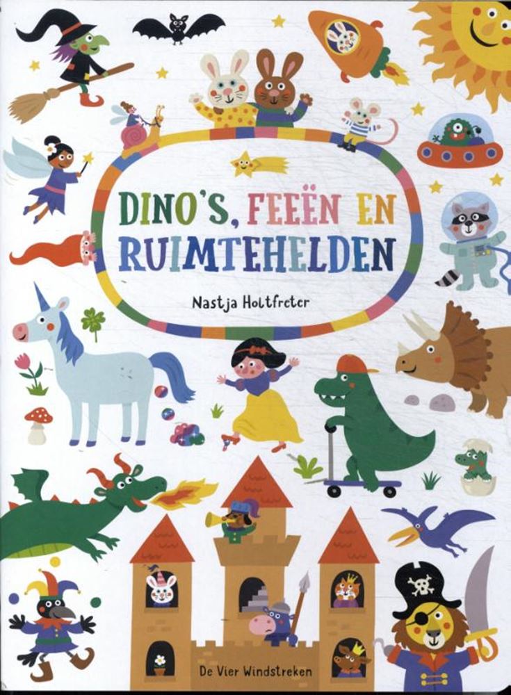 Carton : dinosaures, fées et héros de l'espace 2+