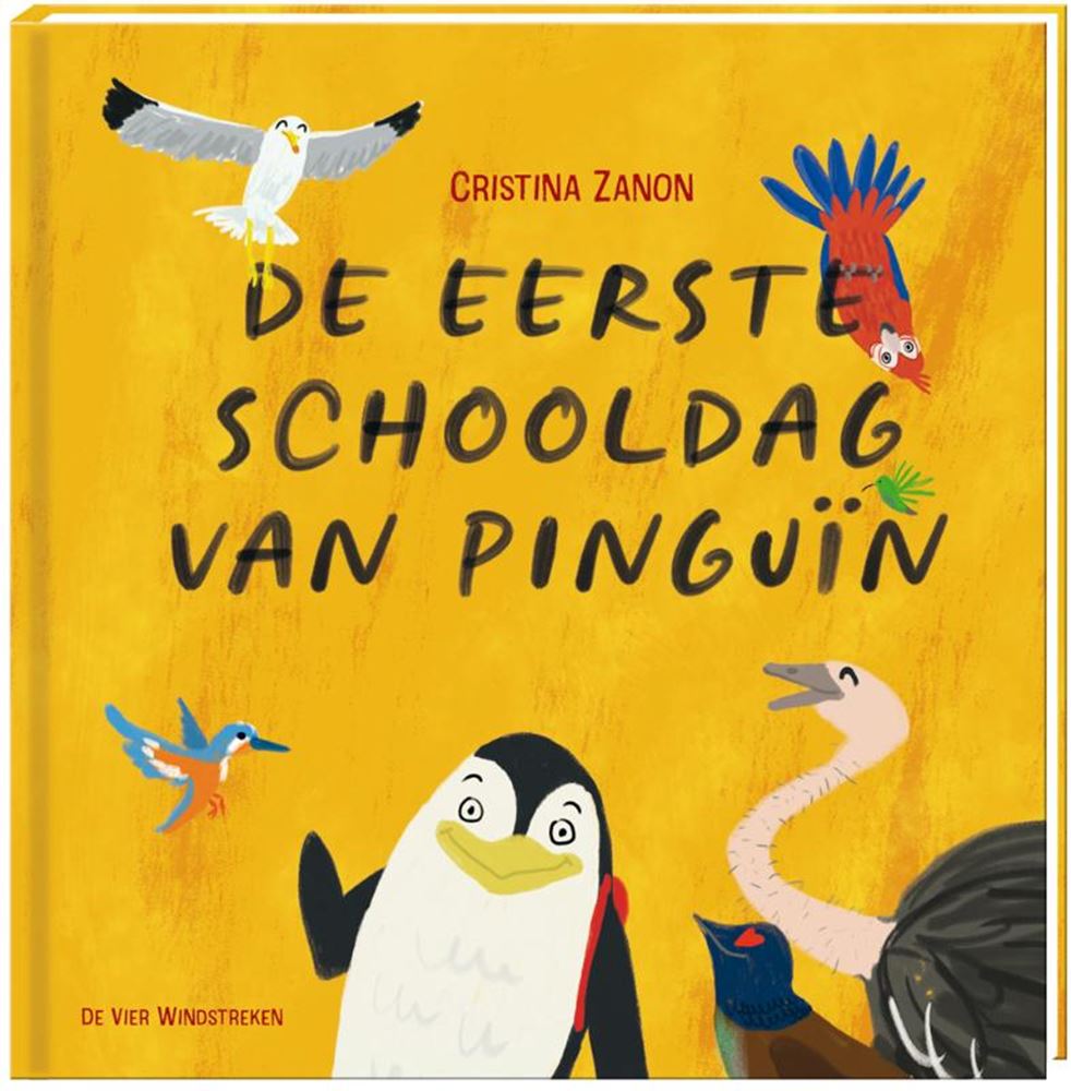 Le premier jour d'école pour pingouin 4+