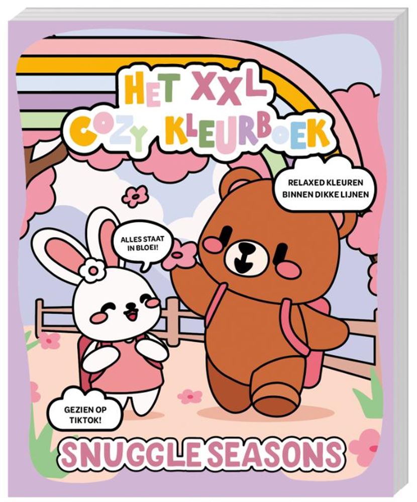 Le livre de coloriage douillet xxl 6+