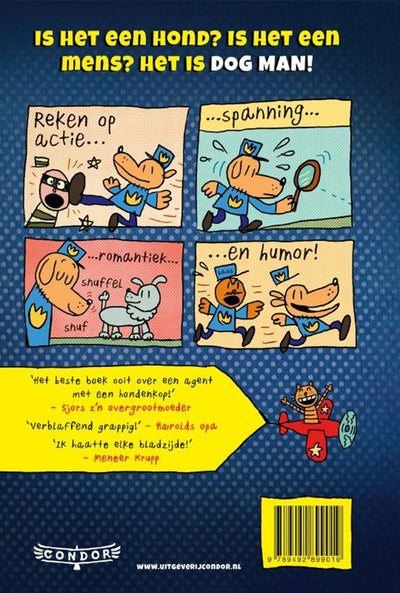 Livre pour enfants Dog Man des éditeurs Wpg