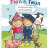 Fien Teun lit des histoires à la ferme