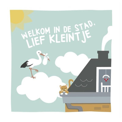 Noox City Kids Soft Baby Book Bienvenue dans la ville Lief Kleinetje