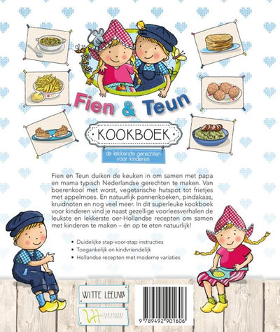 Livre de recettes Fien et Teun des éditeurs WPG. 4+