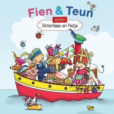 Les éditeurs du WPG Fien Teun jouent Sinterklaas et Pietje